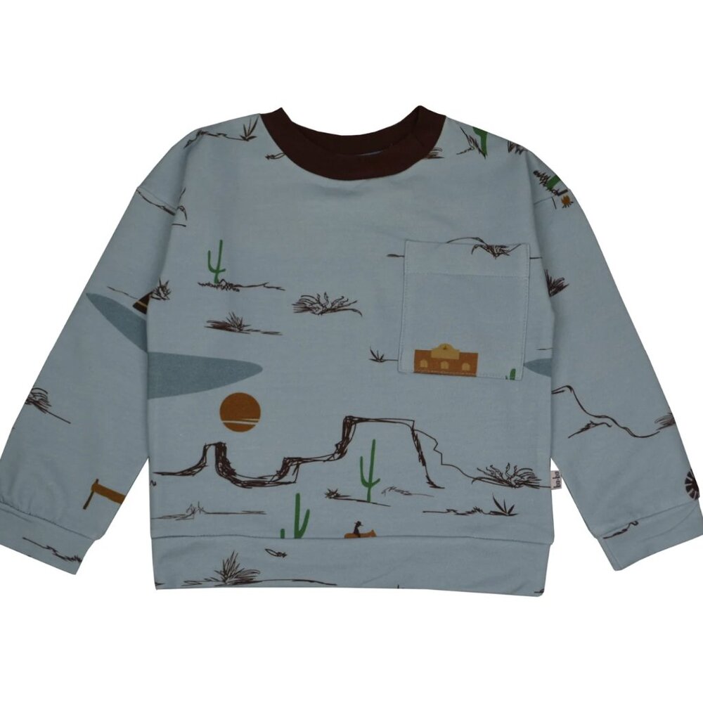 Pulli Western von Baba boys sweat top size 11-12 used / great condition